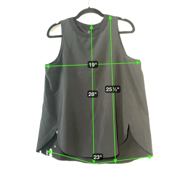 Athleta sleeveless large black tank - Picture 7 of 7